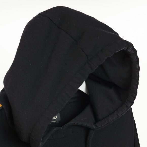 Fendi Black Taped FF Motif Hooded Sweatshirt - Picture 9 of 15